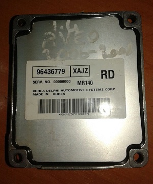 CHEVROLET AVEO-KALOS 1 4 16V ÇIKMA MOTOR BEYNİ 96436779-2 RESİM